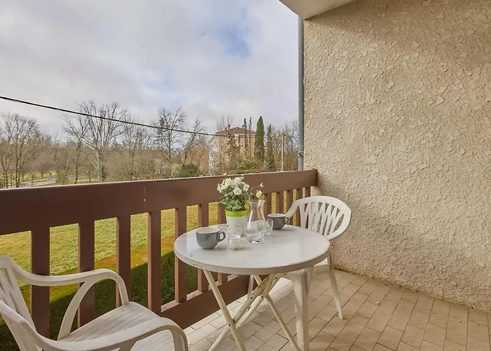 T2 Spacieux Avec Balcon Sud, Animaux Admis - Fr-1-841-45 * Barbotan-les-Thermes